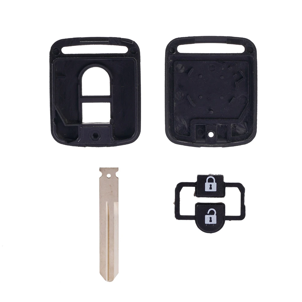 Keyforkesscaso Shell chiave dell'automobile a distanza per Nissan Qashqai Primera X-TRAIL Micra Navara Elgrand nota Almera NV200 K12 Y61 tasto chiave 2 - H3bd99b31541041af8be054c537ebd74dD