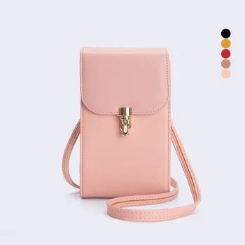 

2020 Japan and South Korea New Women Long Mobile Phone Bag Large-capacity Banknotes Diagonal Wallet Multi-function Shoulder Bag