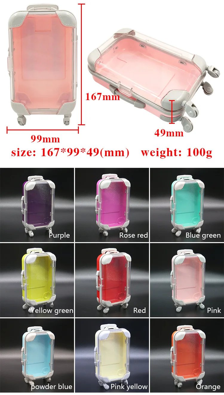Caixa de Embalagem de Chicote Elegante Luxo Cílios Falsos Mala Vazia Rosa Amarelo Bagagem Case 4 Pçs 8 Cheap Cílios postiços