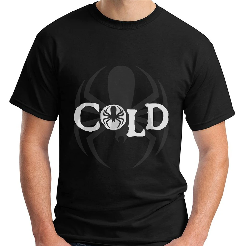 New Cold Grunge Rock Band Logo Black Men'S T-Shirt Size S-3Xl Loose Tee Shirt | Мужская одежда