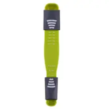 Новая мерная ложка регулируемая, 1 упаковка двухсторонняя дозирующая ложка для сухой или жидкой