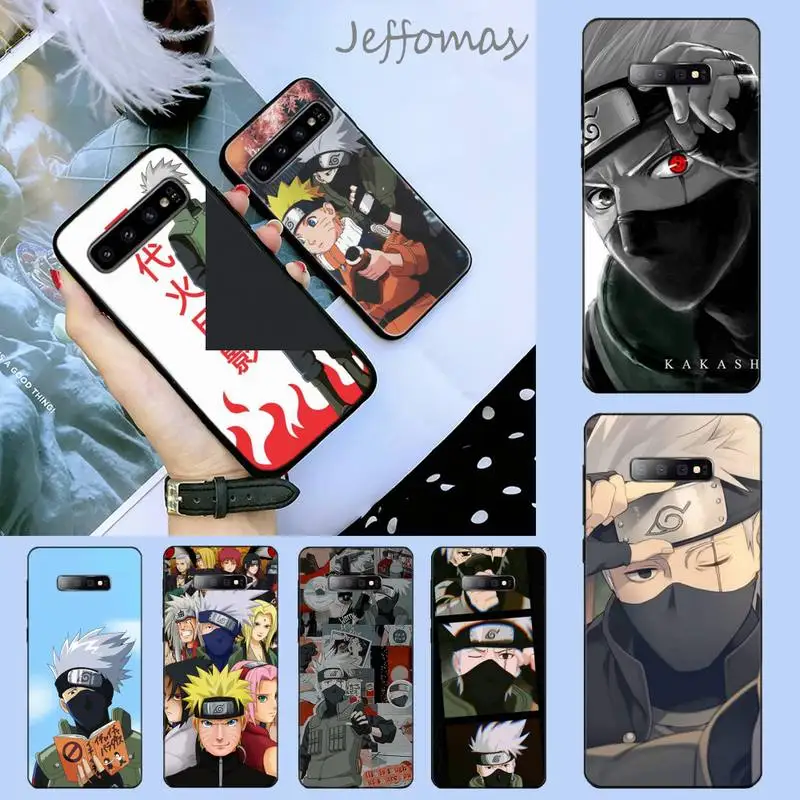

Kakashi Naruto Japanese anime Phone Case For Samsung Galaxy S5 S6 S7 S8 S9 S10 S10e S20 edge plus lite
