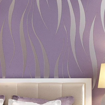 

Non-woven Covering Wall Sticker Waterproof Living Room 3D Wave Stripe Modern TV Background Bedroom Embossed Sofa Home Decor