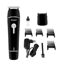 Kemei KM-1016 перезаряжаемая машинка для стрижки волос Электрический триммер для волос для мужчин Быстрая зарядка бритва моющаяся возвратно-поступательная электрическая бритва