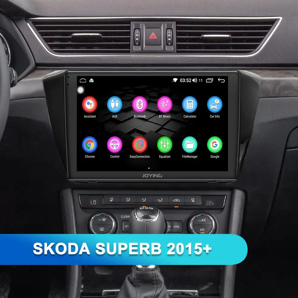 Android автомобильный Радио мультимедийный плеер для Skoda Superb B8 2015 2016 2017 2018 Стерео gps