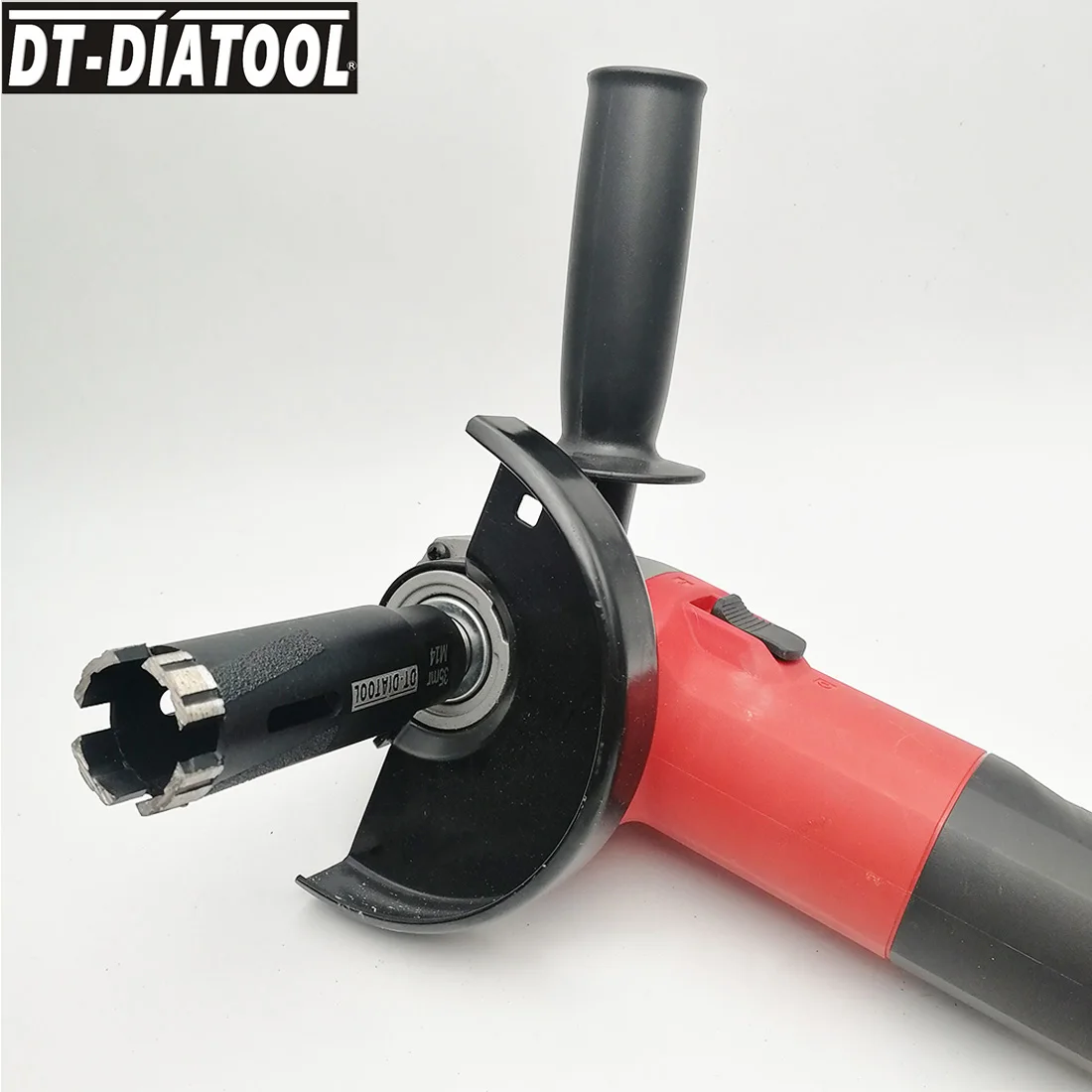 DT-DIATOOL 2 шт. диаметр 38 мм Лазерная сварная Алмазная сухая сверлильная пила коронки с боковой защитой M14 подключение сухой или влажной