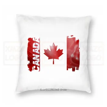 

Canada Flag White Pillow case Top Country Design Mens Womens Kids Baby Sizes Women Men