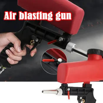 

1pc Sand Gravity Sandblasting 90psi Sand Blasting Set Portable Anti Rust Protection tool New