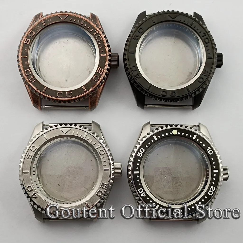 Goutent 42mm Double Dome Sapphire Glass Suitable For NH35 NH36