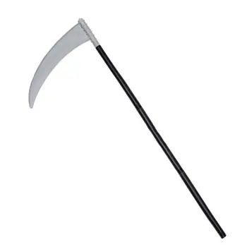 

Halloween Red Cross Death Scythe Axe Plastic Weapon Decoration Props Devil Adult Children Kings Ghost Festival Toys
