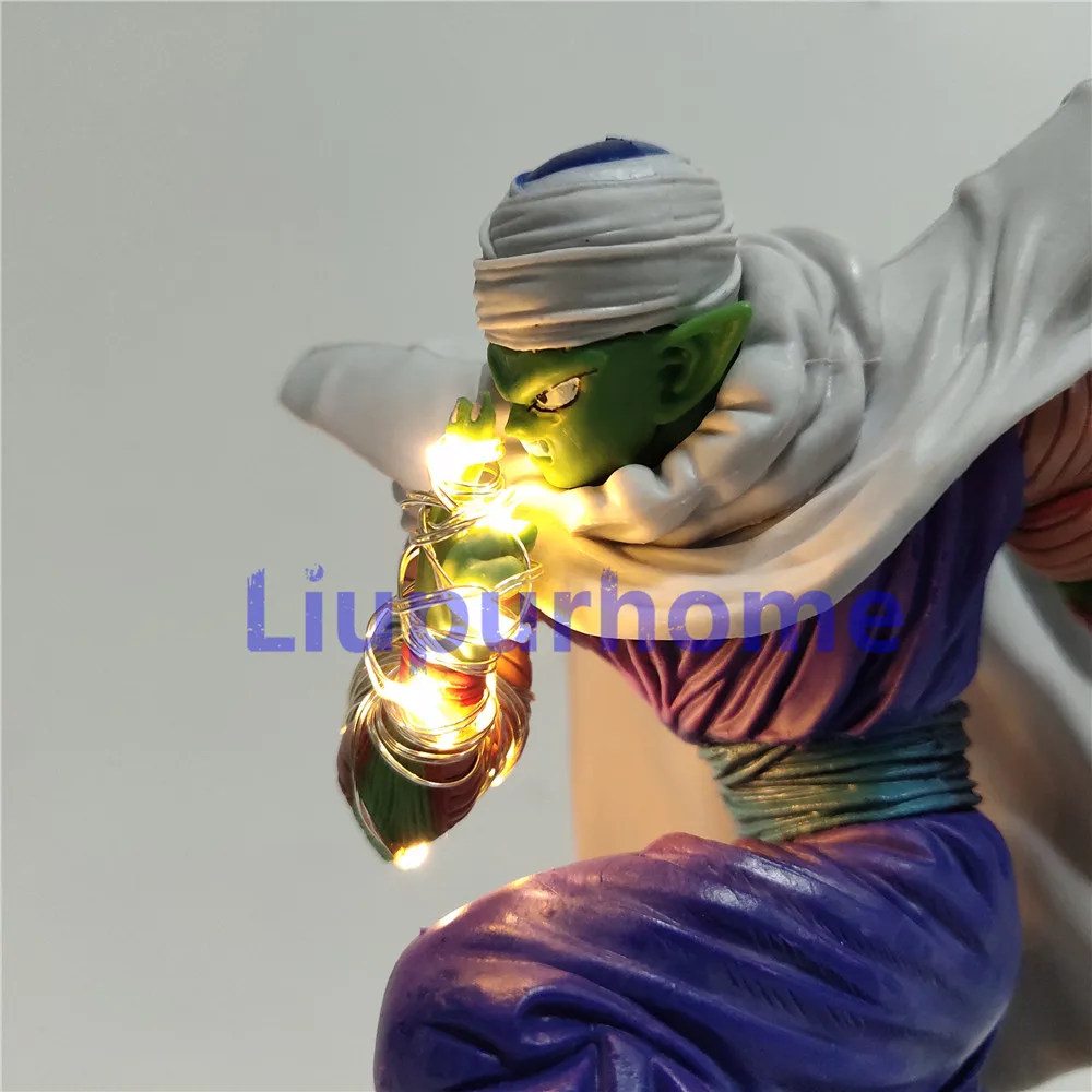 Piccolo Dragon Ball Z Lampara аниме 3D светодиодный настольная лампа подарок на день рождения ночной Светильник ламинария Экшн фигурки DBZ световой набор