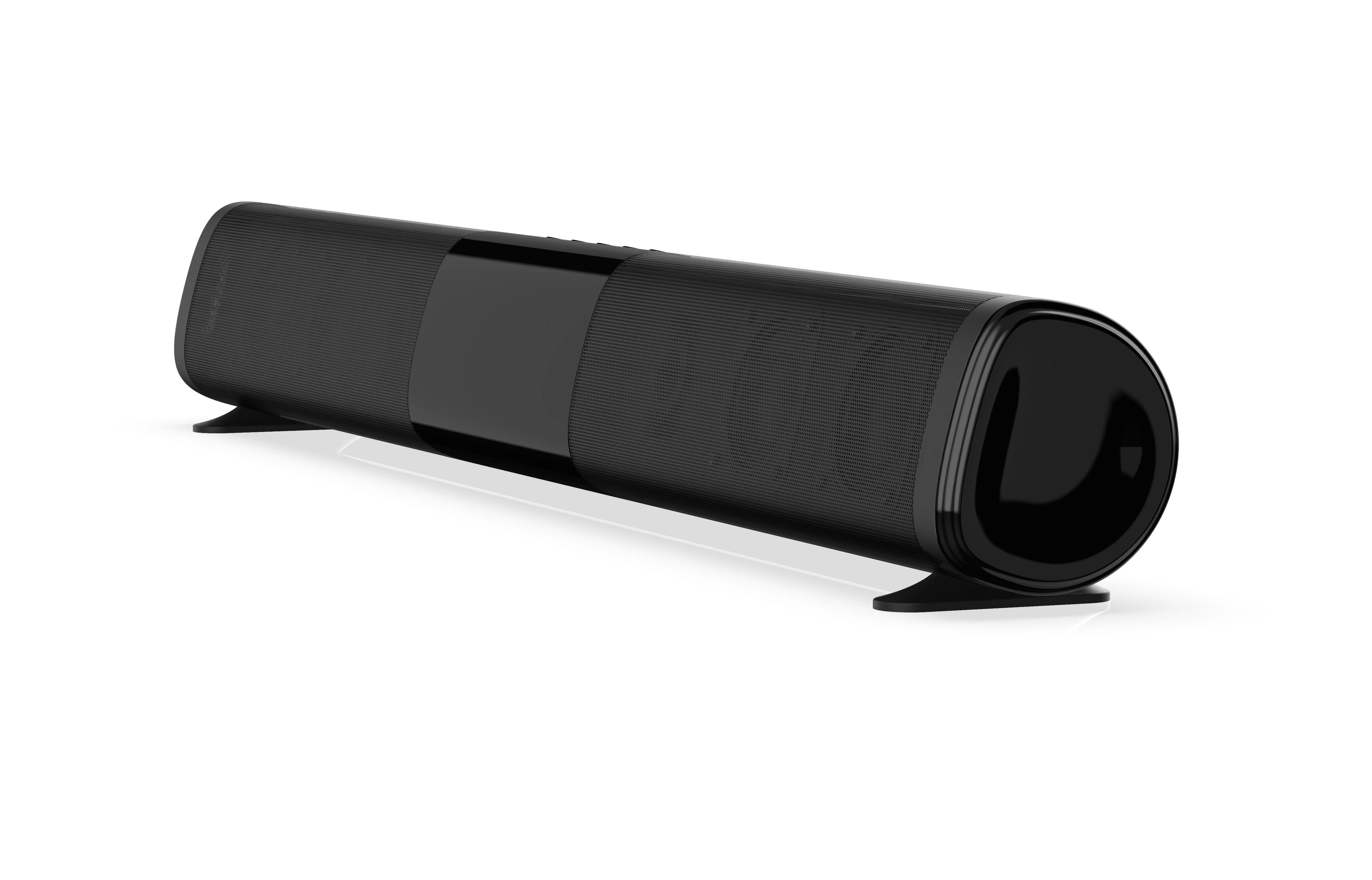 Black 100 Вт патент ТВ эхо стены звуковая панель проводная и Беспроводная Bluetooth домашняя панель объемного звука для ПК Кино ТВ динамик/TF/AUX - Цвет: Black
