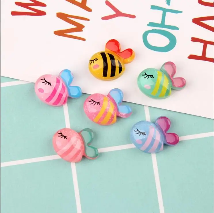 Addition Slime Charms for Clay Slime Supplies Filler DIY Polymer Cute Bee Accessories Toy Lizun Model Tool for Kids Toys Gift