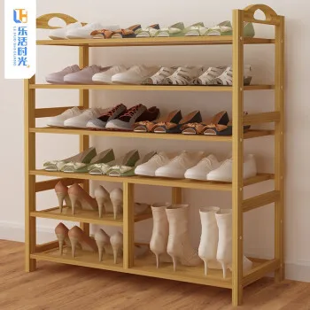 Wood Household Shoe Rack Shelves Organizer Shoes Storage Shoe Shelf  Shoe Tower For Home Bedroom image_2