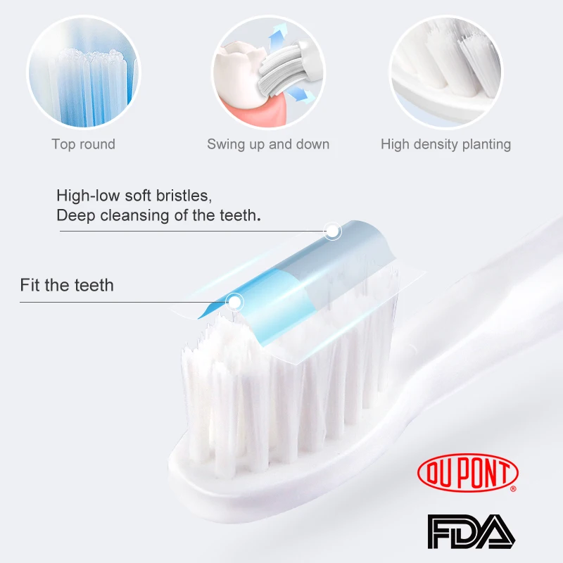 Seago Adult Electric Toothbrush Waterproof Whitening Teeth Oral Hygiene Tooth Brushes with 3 Replacement Brush Heads SG910 Seago Adult Electric Toothbrush Waterproof Whitening Teeth Oral Hygiene Tooth Brushes with 3 Replacement Brush Heads SG910