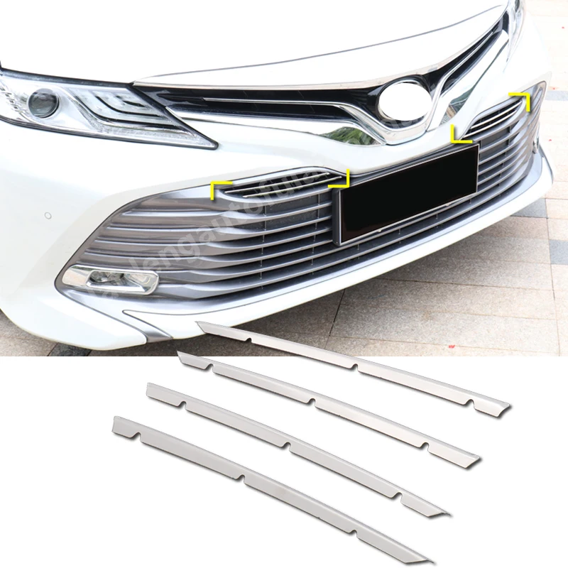 Для Toyota Camry LE XLE 2018 2019 Передняя Нижняя Центральная решетка для гриля защитная