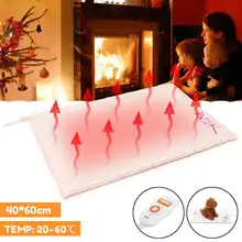 30 Вт Водонепроницаемый Электрический обогреватель коврик Регулируемая температура собака кошка зима теплая кровать коврик с подогревом нагревание зимняя подушка для сиденья Подушка