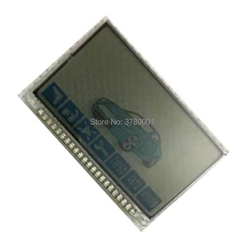 

5PCS/lot A61 LCD display Metal Pin For 5 PCS/lot Russia Car Alarm Starline A61 lcd remote control Keychain A61 Key Chain display