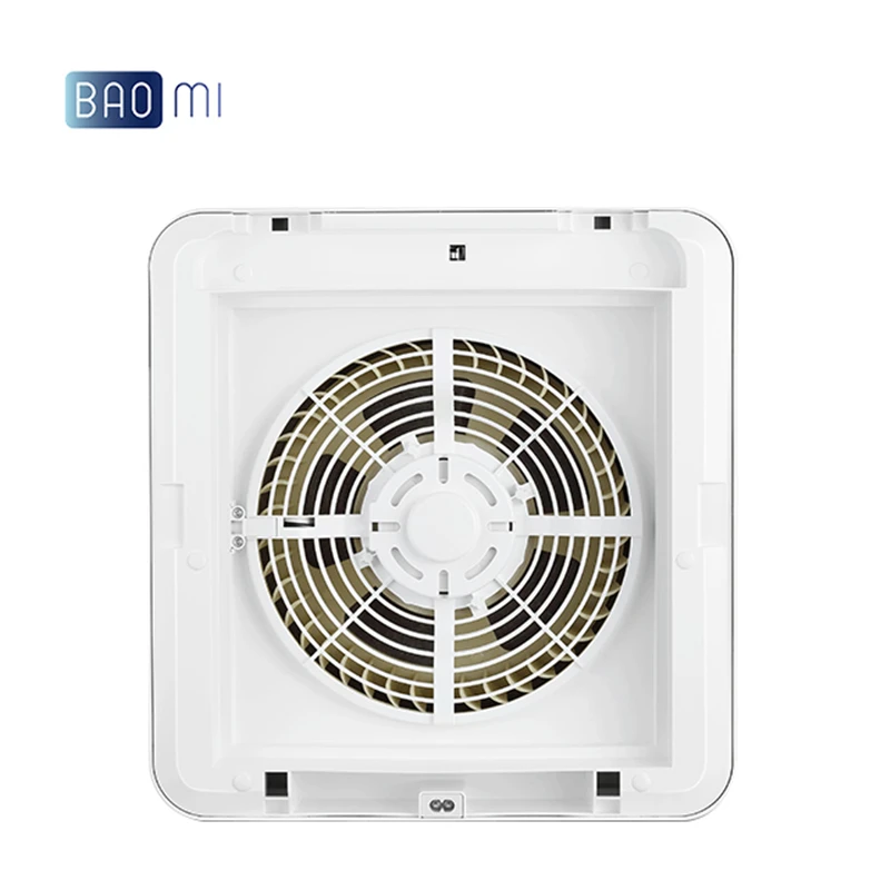 BAOMI 2 Generation Pro очиститель воздуха в дополнение к Aldehydes Подержанный дым PM2.5 отрицательный ионный кислородный бар немой для дома