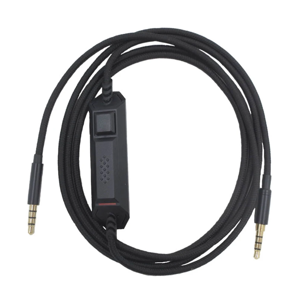 

Line Portable Braided Replacement Tuning Gaming Headset Inline Control Long USB Headphone Audio Cable For Logitech G633 G933