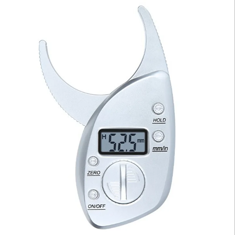Body Fat Measurement Testing Caliper Digital Clamp Weight Loss Test Thickness | Красота и здоровье