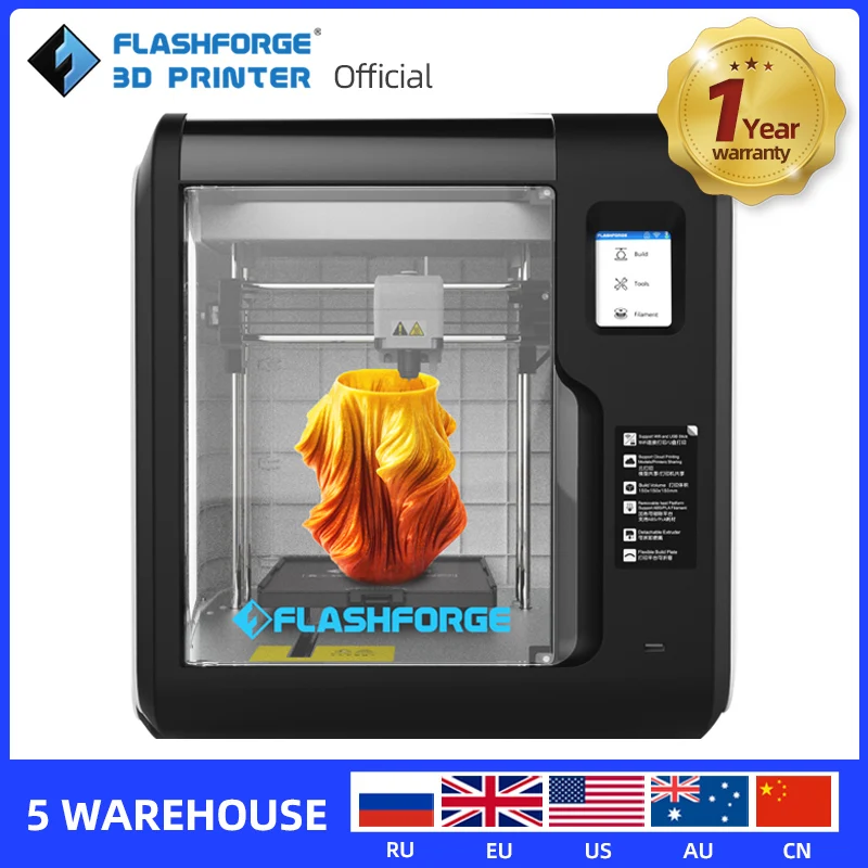 3D принтер Flashforge новинка 2020 аппарат Adventurer 3/Lite/3C с автоматическим выравниванием