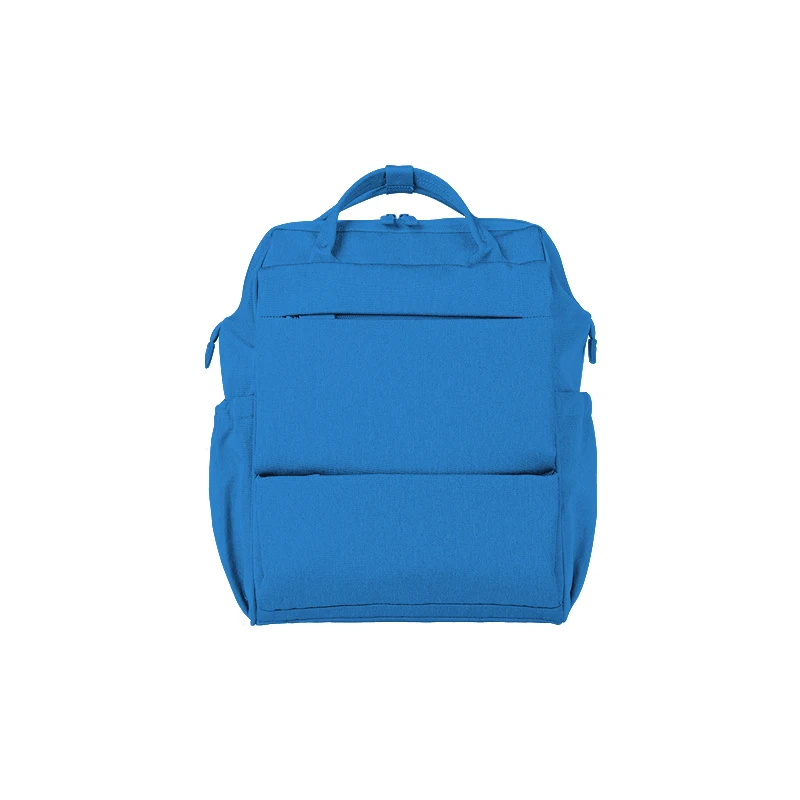 Новинка XIAOMI MIJIA YANG многофункциональная Большая вместительная Детская сумка для мамы сумка Daddy сумка для подгузников водонепроницаемый изоляционный рюкзак для путешествий - Цвет: Azure
