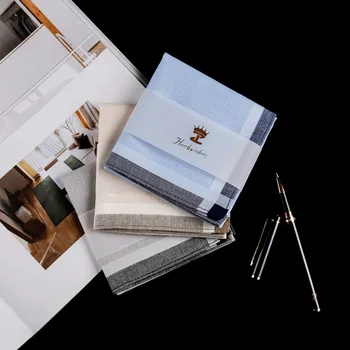 

New Classic Handkerchief Japanese Mens Casual 43CM*43CM Cotton Square Pockets Handkerchief Towels Handkerchief Birthday Gifts