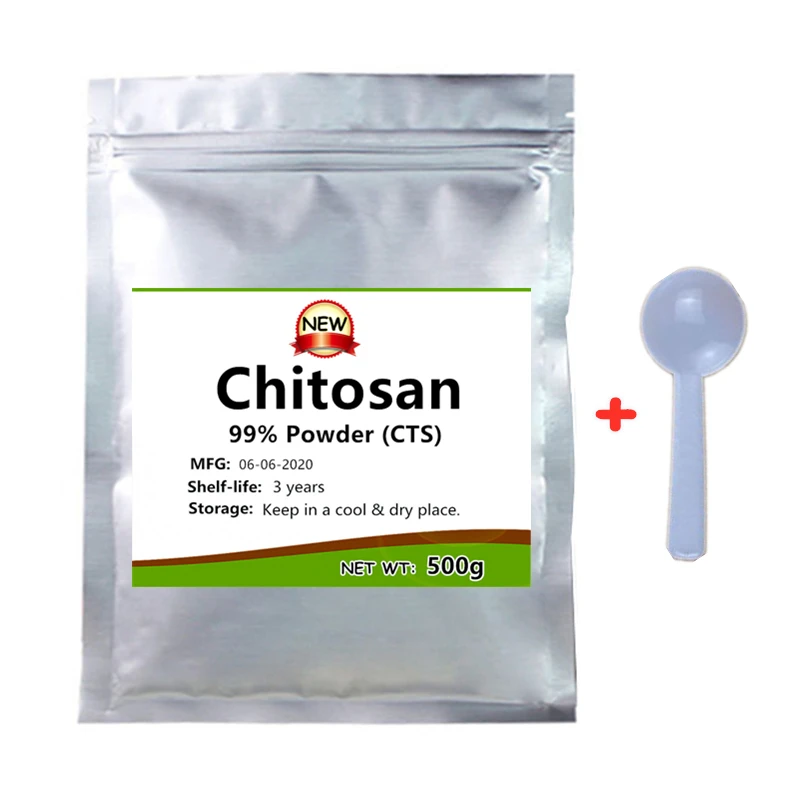 Пищевой/медицинский порошок Chitin Chitosan 99% (CTS) контроль веса добавка с супер