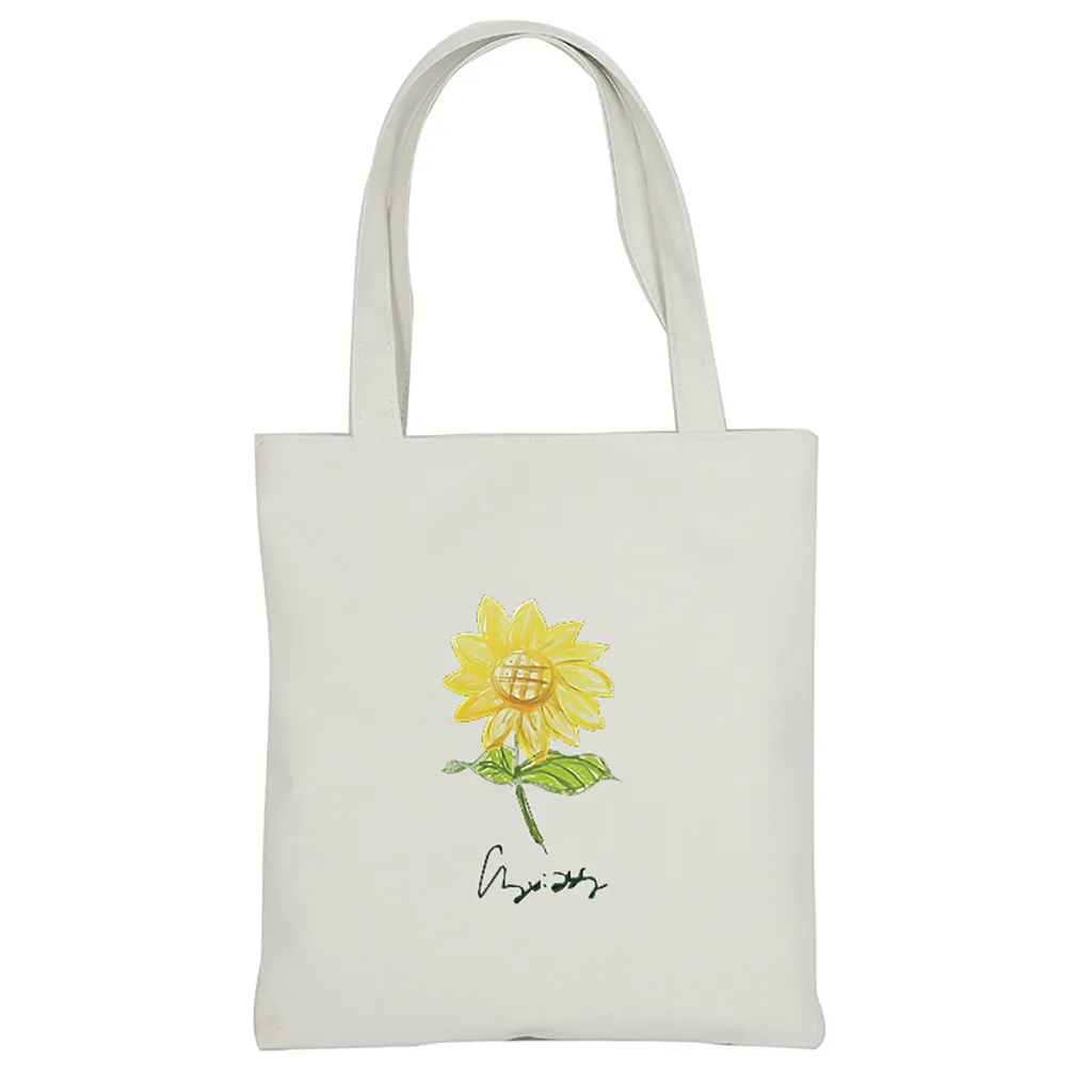 

High Capacity Women Canvas Tote Ladies Casual Solid Color Shoulder Bag Foldable Reusable Women Shopping Beach Bag 2020 New