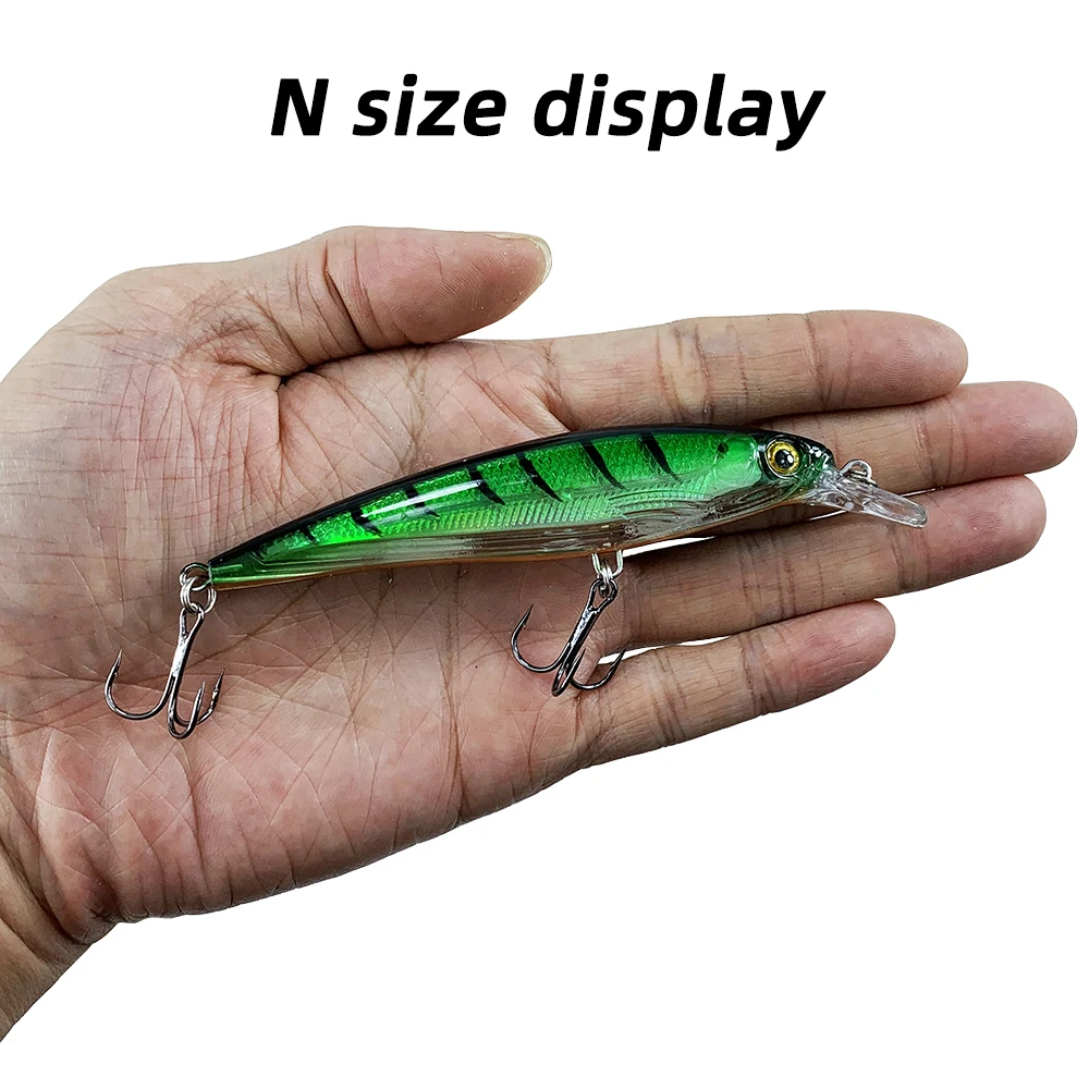 30 шт/20 шт/10 шт Minnow набор жесткая приманка рыболовная бас Щука пресная соленая вода