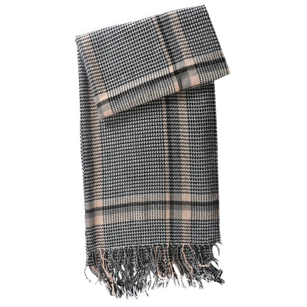 Scarf for Women Plaid Bufandas Mujer Black Warm Scarf Women Winter Scarves Shawls stoles Blanket Scarf Luxury Brand