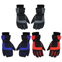 Ветрозащитные зимние флисовые перчатки для езды на мотоцикле мужские перчатки для велоспорта и катания на лыжах