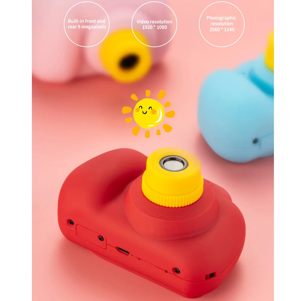 Kids Mini Digital Camera 8MP 1080P HD Video Camera Child Camcorder with 2 Inch Screen JR Deals