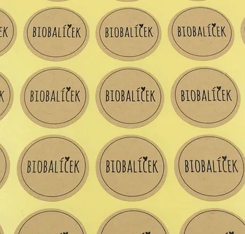 

custom kraft sticker Labels and thank you Dandelion sticker labels Sealing adhesive labels for gift packing