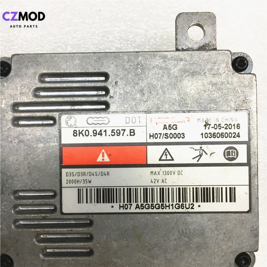 CZMOD 8K0. 941.597.B D3S D3R ксеноновая фара HID Балласт 8K0941597B 1036060024 D4S D4R(используется