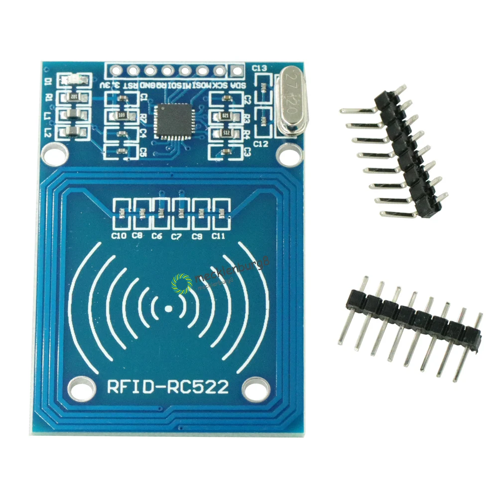 Беспроводной модуль I2C / SPI RFID 13 56 МГц для Arduino MF RC522 устройство чтения записей карт