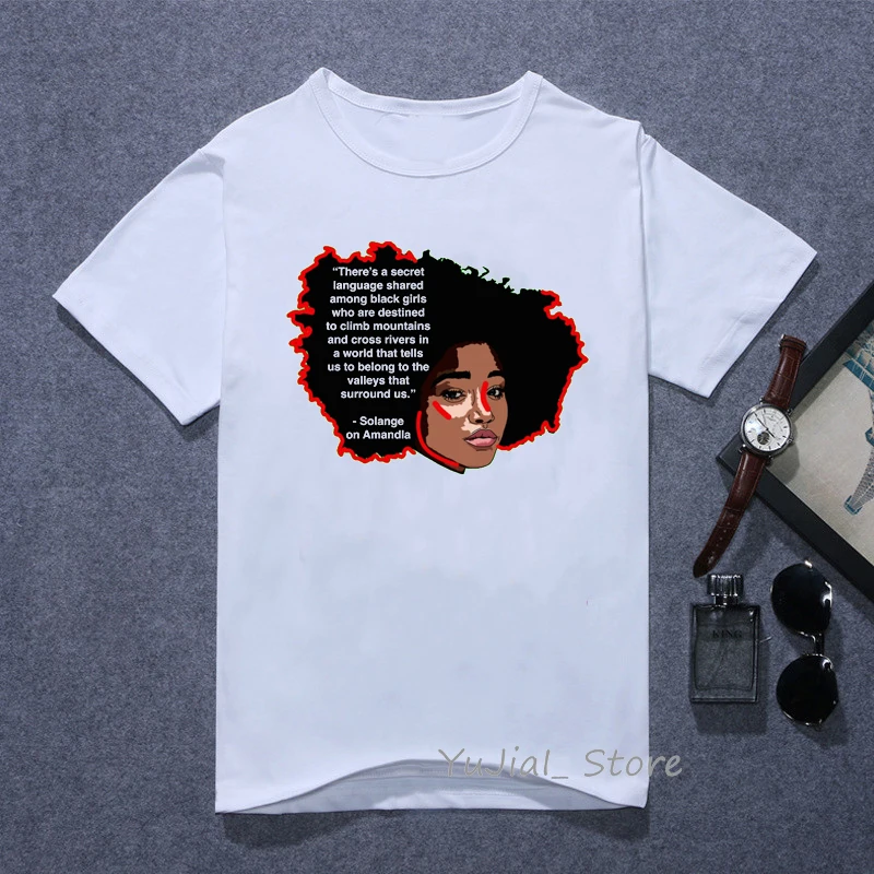Y11115 The melanin bunch забавные Графические футболки для женщин vogue Urban black girl Футболка с принтом 90s лучшая футболка друзей женская футболка - Цвет: Y11115
