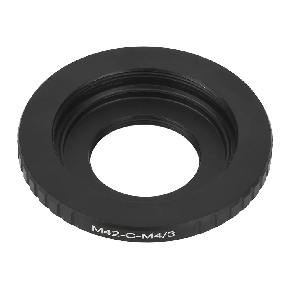 Camera Lens Holder M42CM/3 Metal Manual Focus Lens Adapter for M42 Screw C Mount Lens to Fit