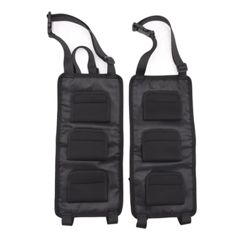 

Balight 2pcs/set Vehicle Backseat Fishing Rod Holder Carrier for Vehicle Backseat Holds 3 Poles Suitable for car most models
