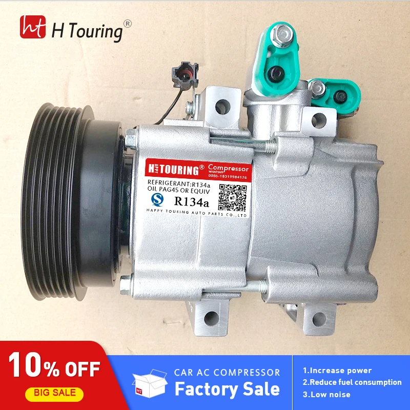 Компрессор для Kia optima 97701 26011 Hyundai Santa Fe 01-04 Sonata 99-05 Optima 01-06 2.4L 9770126011 9770138071 | Автомобили