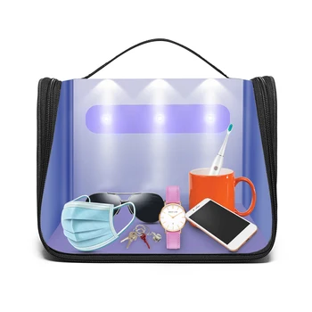 

UVC Sanitizing Bag Portable Baby Bottle Disinfection Container UV Light Sanitize Bag Mother Kids Storage Bag Phone Sanitizer Box