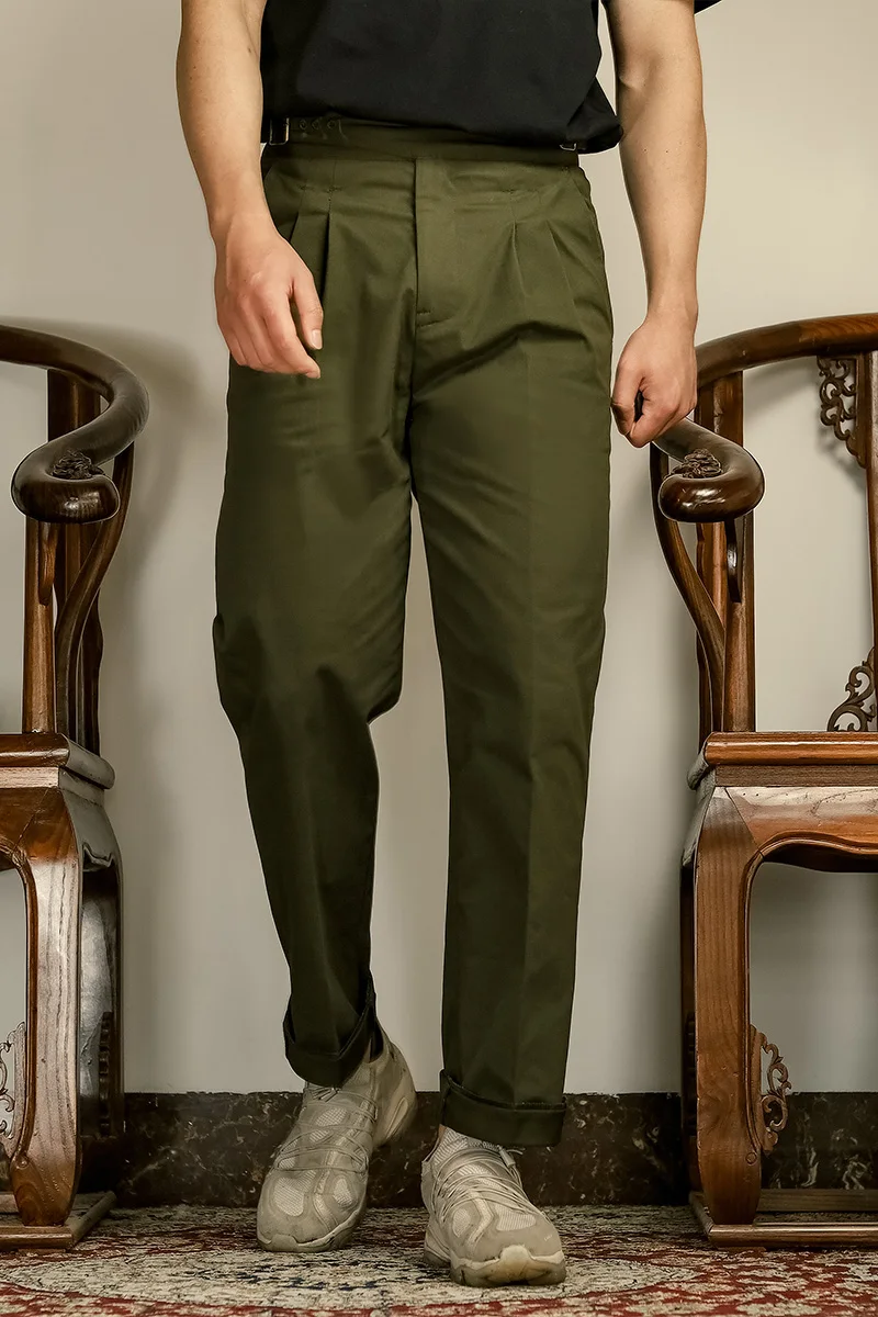 loose はきかえ premium chino straight wide PT