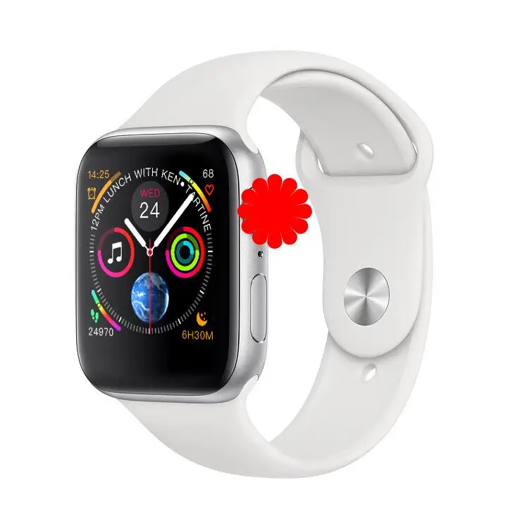 

Smart watch iwo8 IWO 8 Plus 44mm Bluetooth Smart Watch Series 4 1:1 SmartWatch for iOS iphone Android Heart Rate ECG Pedometer