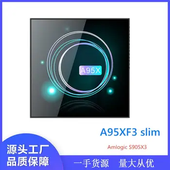 

A95X F3 Slim Android 9.0 Amlogic S905X3 Smart Set Top Box 2.4G 5G Wifi BT4.1 8k Google Media Player 4GB 32GB android Tv Box