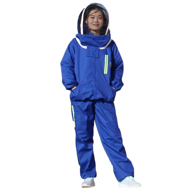 1 Set Beekeeping tools anti bee clothing protective cloth jacket veil blouse head cover full body suit beekeeping equipment | Дом и сад