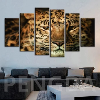 

Canvas Print Home Decoration Painting Animal Cheetah Poster Modern Wall Artwork Modular Pictures Bedroom Background Framework
