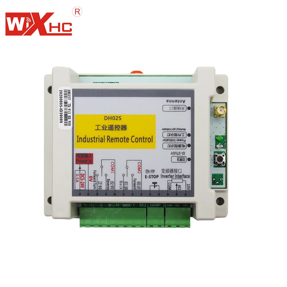 WiXHC Remote IP67 Industrial Remote Controller Telecrane Industrial Radio Controls For Wire Saw Cutting Concrete Cutting