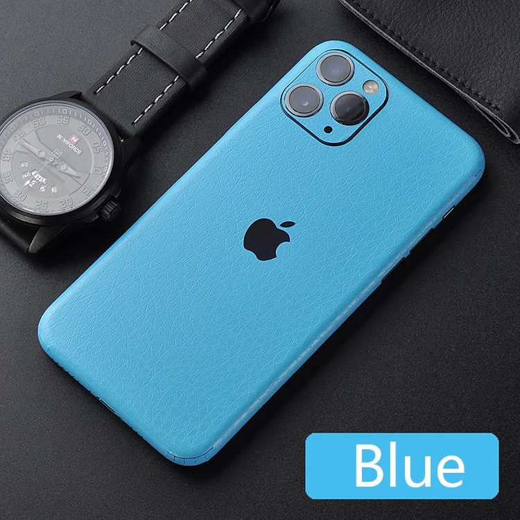 Новая кожаная наклейка для iPhone 6, 6 S, 7, 8X11, задняя пленка, тонкая защитная крышка, задняя декоративная наклейка
