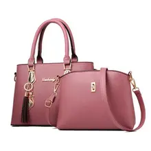 Модные женские сумки на ремне, женские модные сумки, сумка на плечо, дамская сумочка с ручкой сверху, комплект из 2 предметов, L9-279